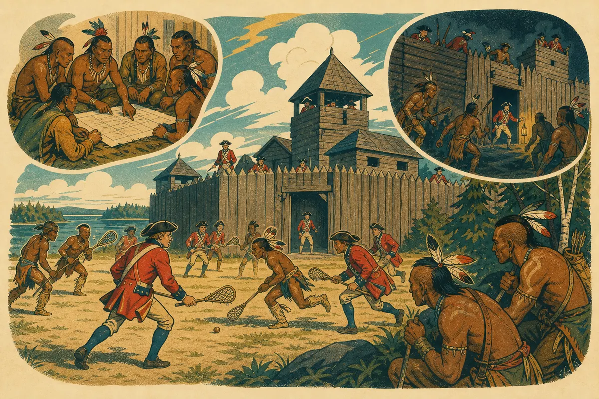 A Lacrosse Match That Took a Fort, and the First Double Channel Crossing
