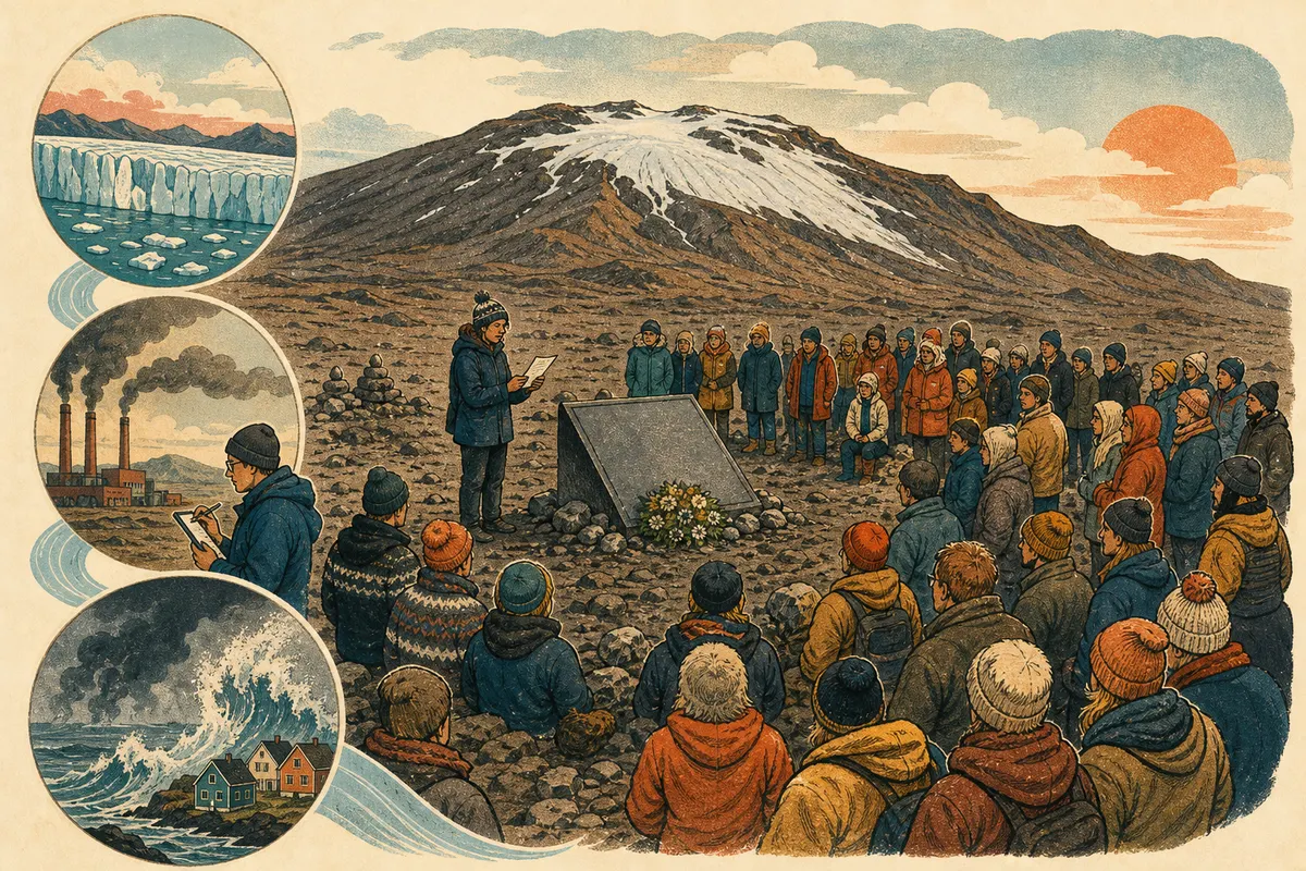 Funeral for a Glacier, Helium's Accidental Discovery, and the Lost Colony