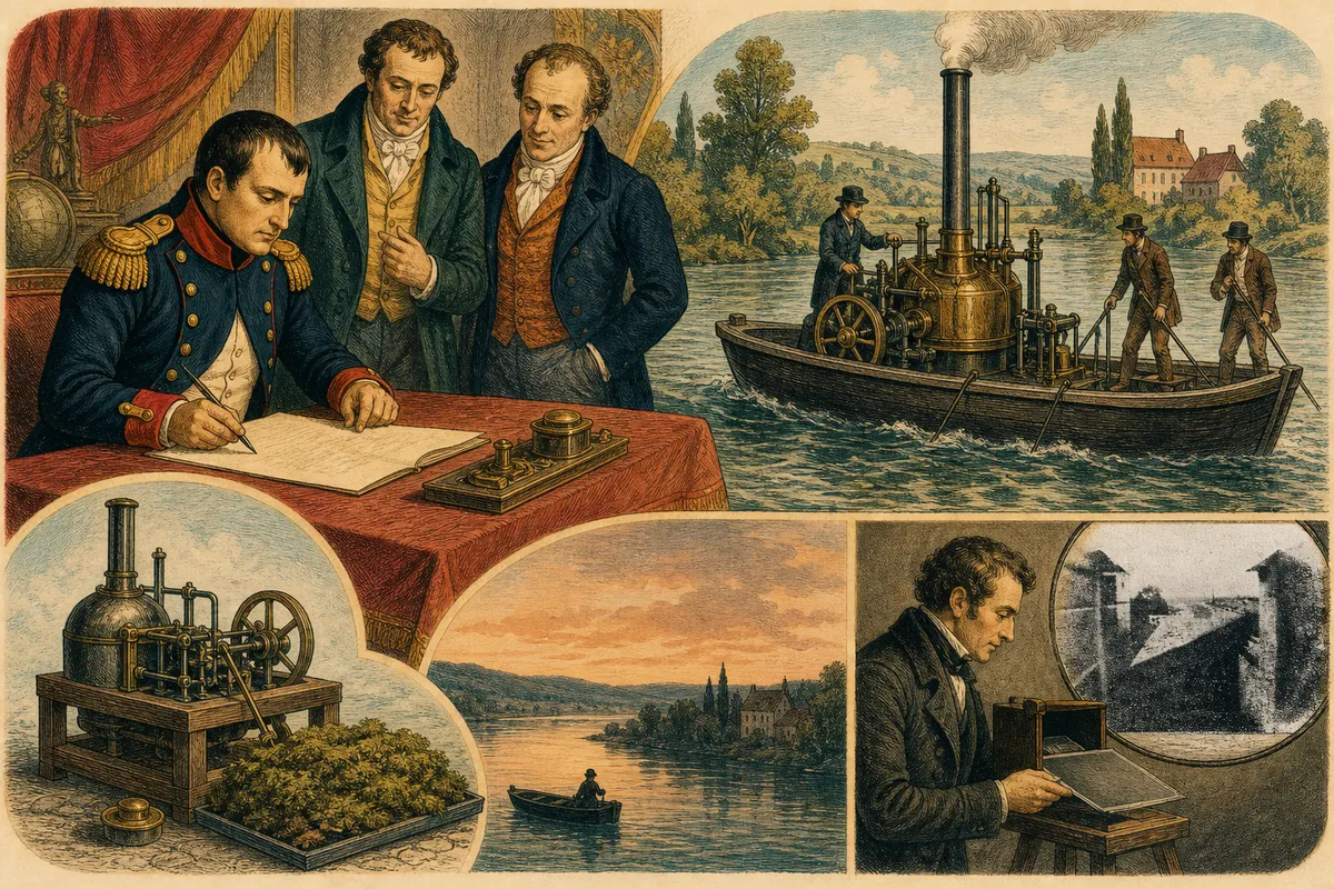 Napoleon's engine, the javelin that was too good, and the retired terrorists