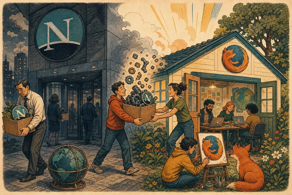 Netscape Dies, Mozilla Is Born, and Nintendo Changes Gaming Forever