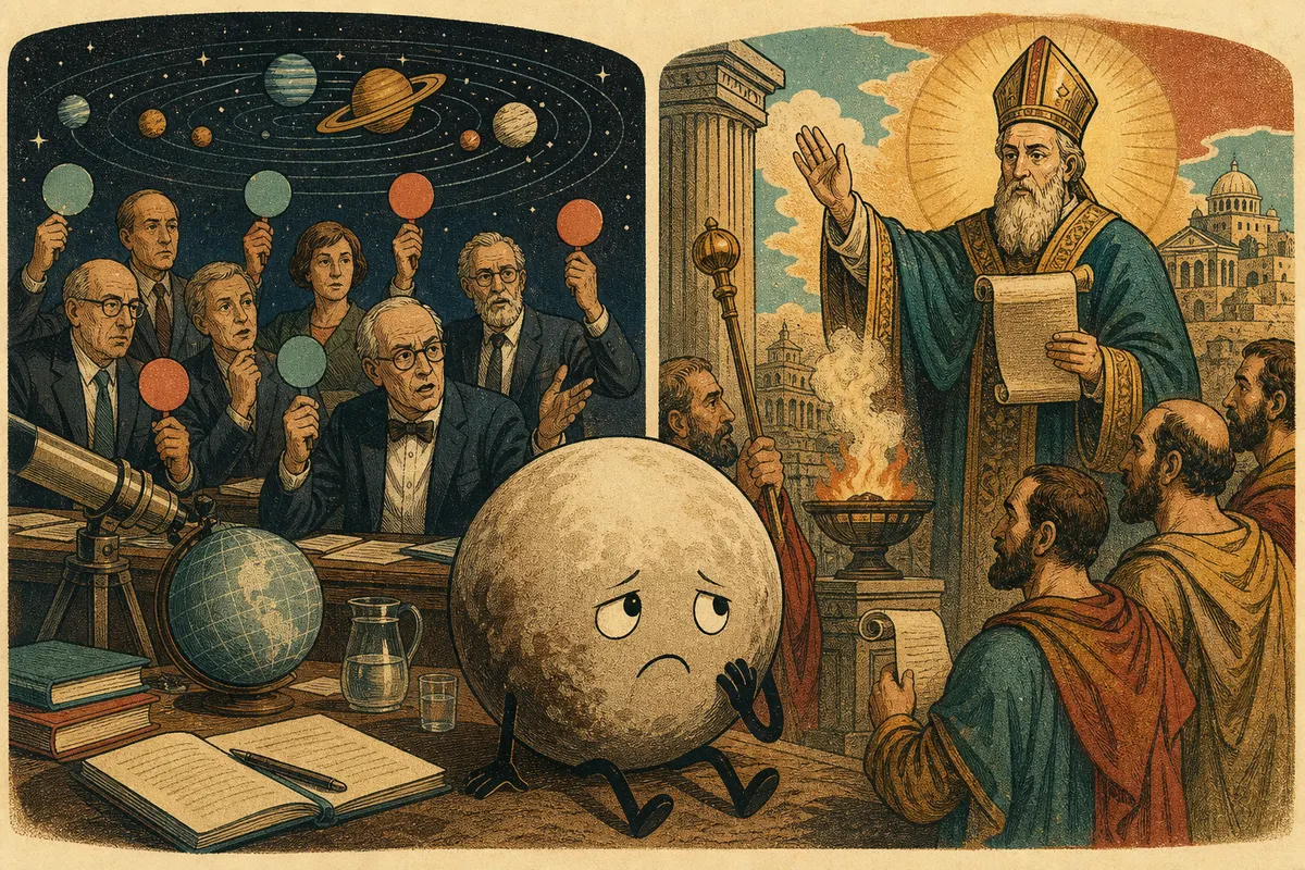 Pluto, the Last Hieroglyph, and the President Who Lost His Seat