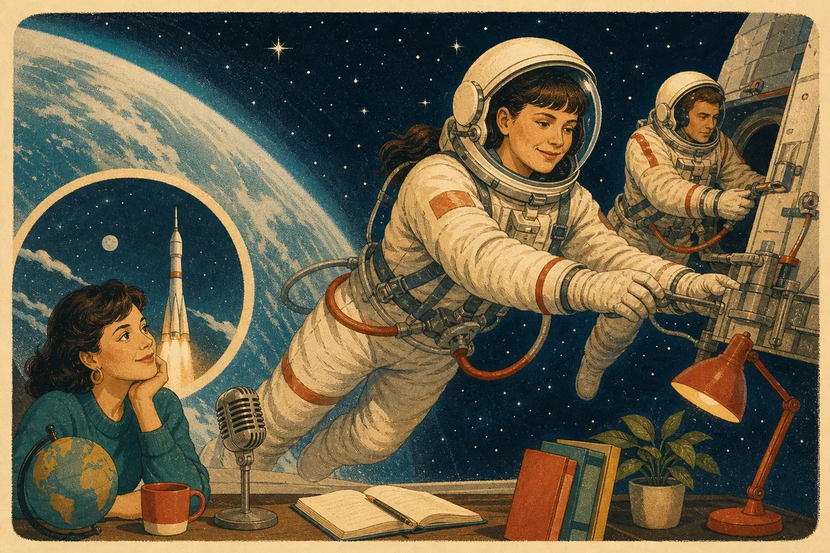 Svetlana Savitskaya's Groundbreaking Spacewalk