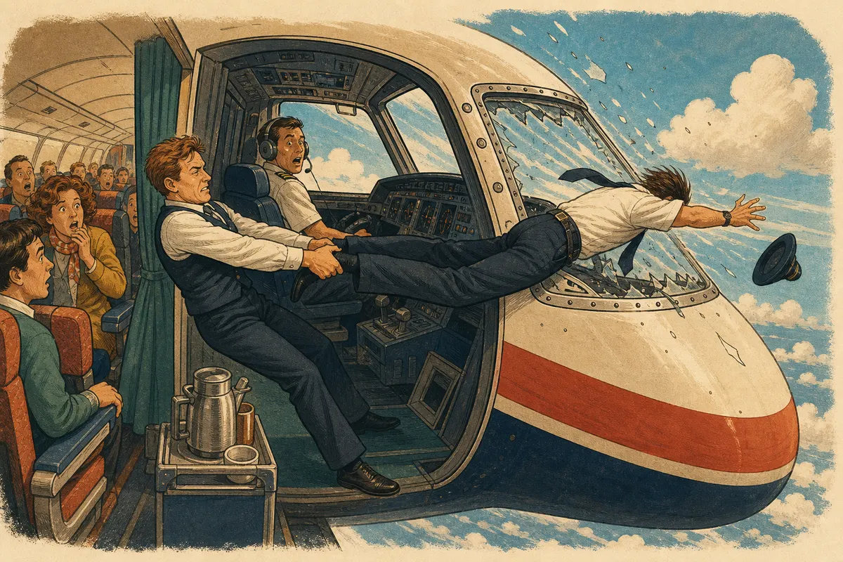 The Captain Who Survived Being Sucked Out of His Own Cockpit