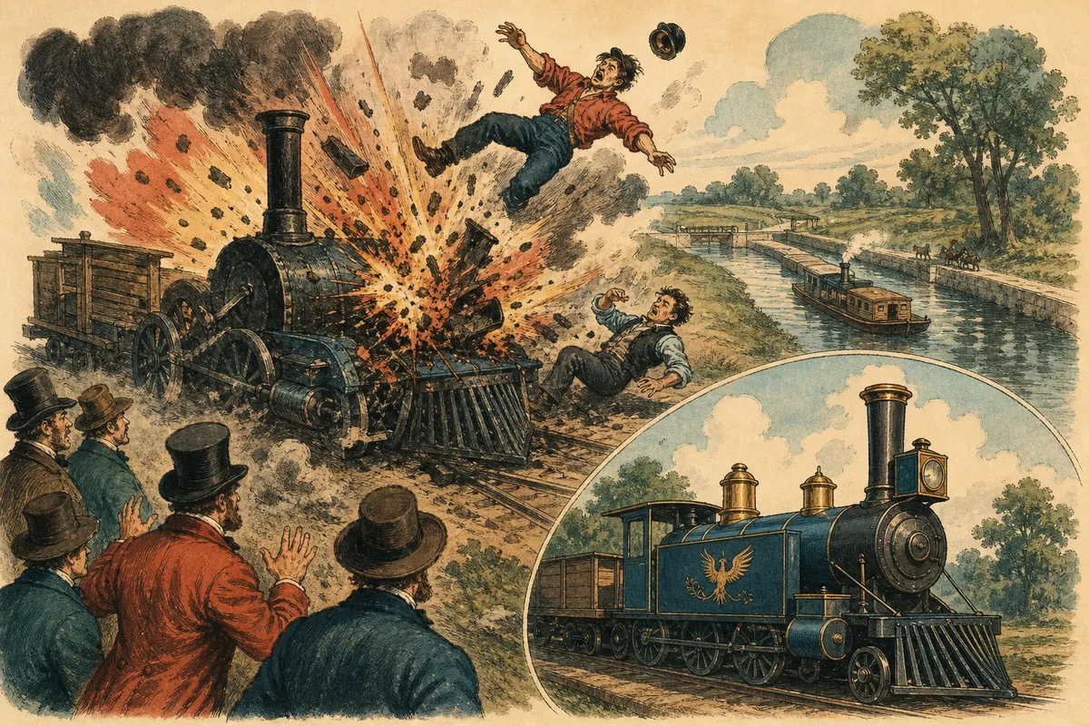 The Fireman Who Sat on the Safety Valve and the Last Sparrow