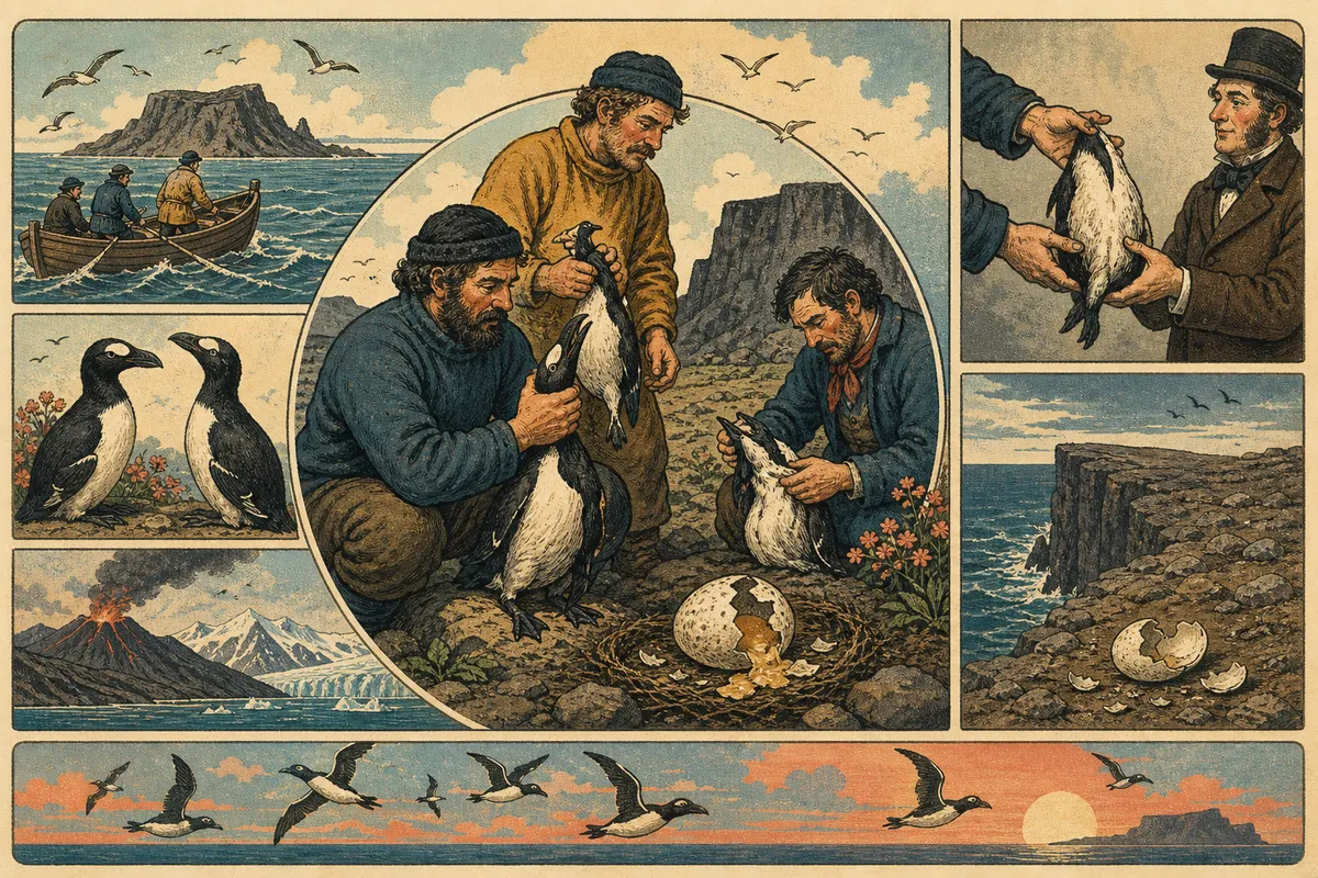The Last Great Auks and the Collectors Who Killed Them