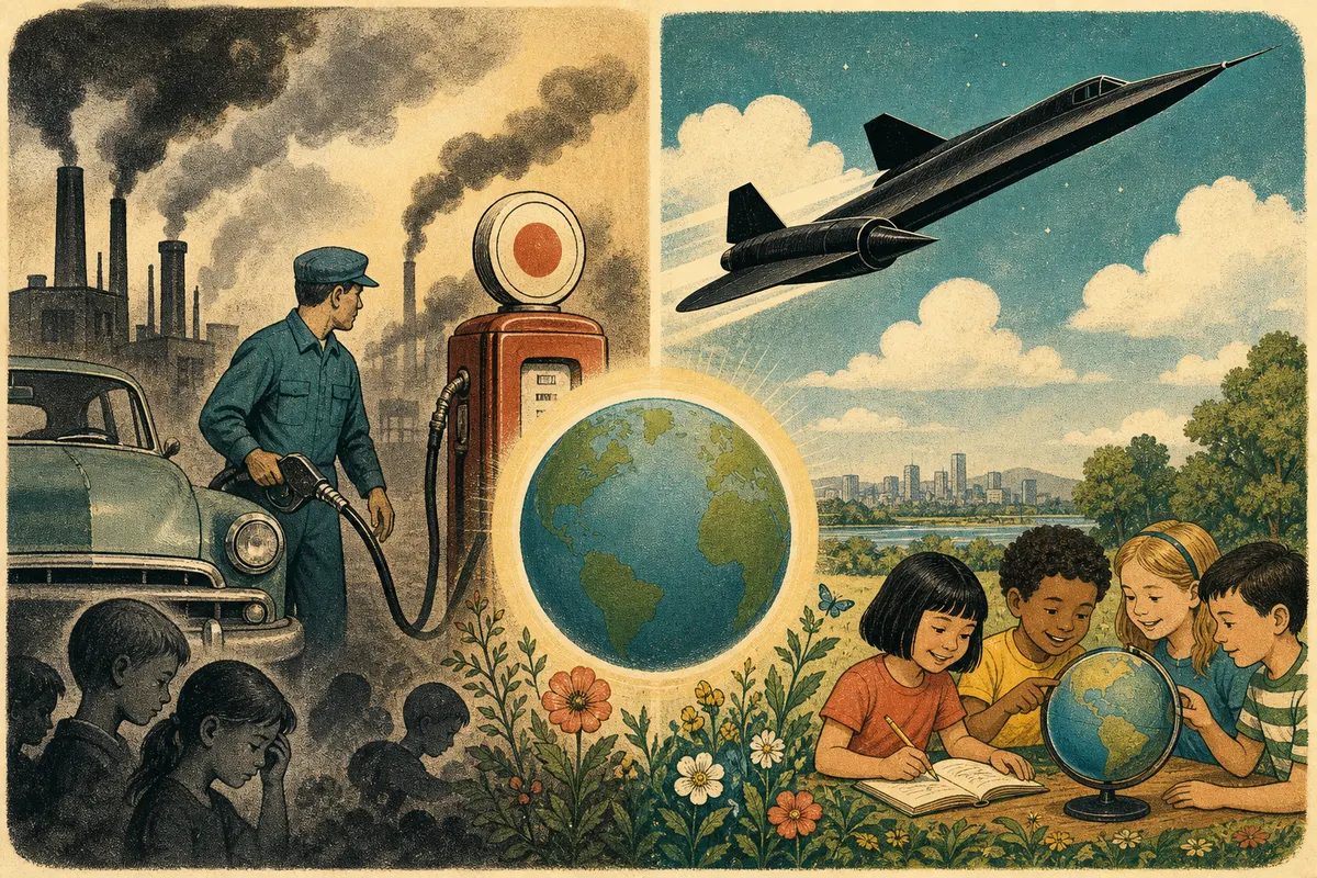 The Last Tank of Leaded Petrol and the Blackbird That Crossed the Atlantic