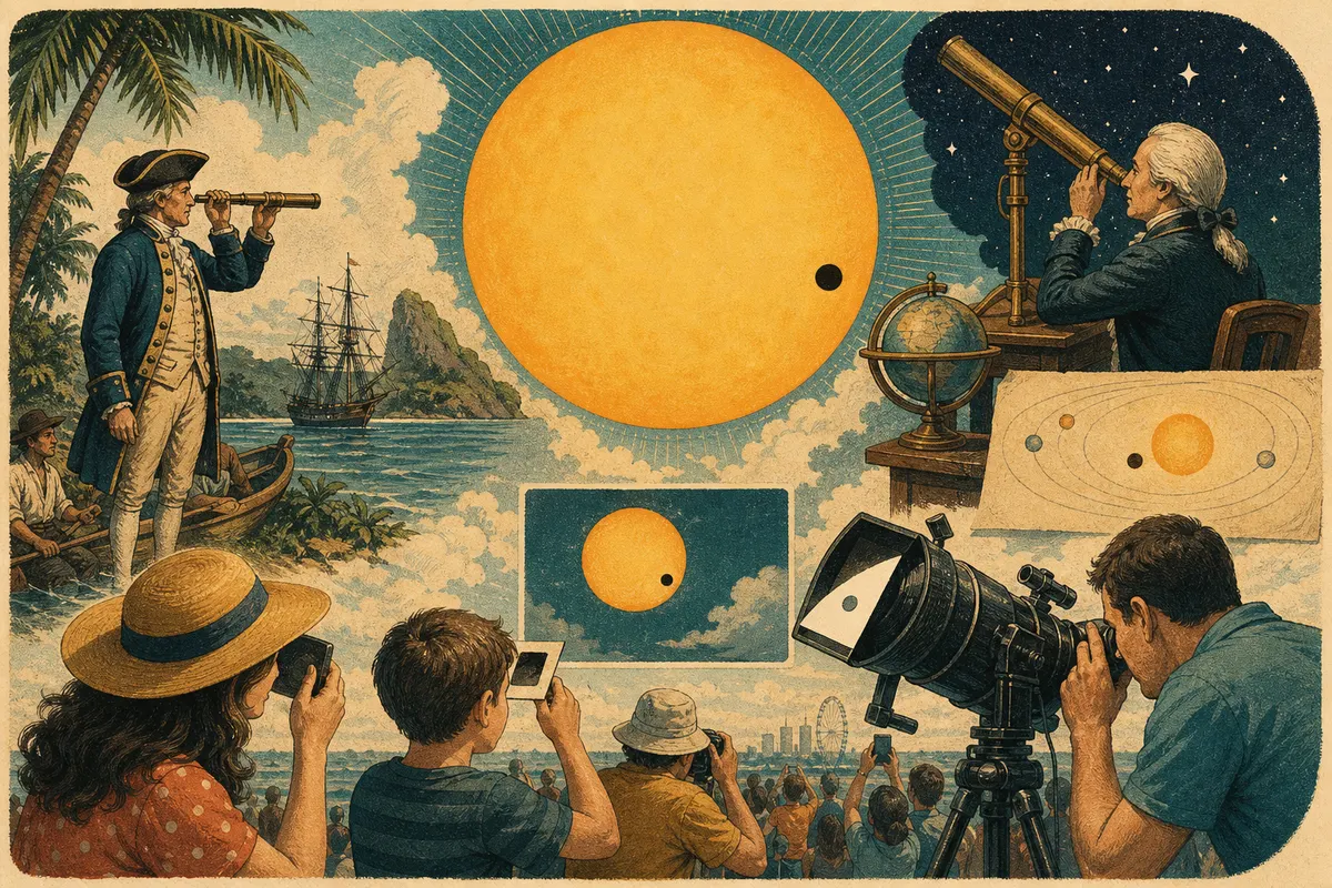 The Last Transit of Venus and the Stories of 5 June