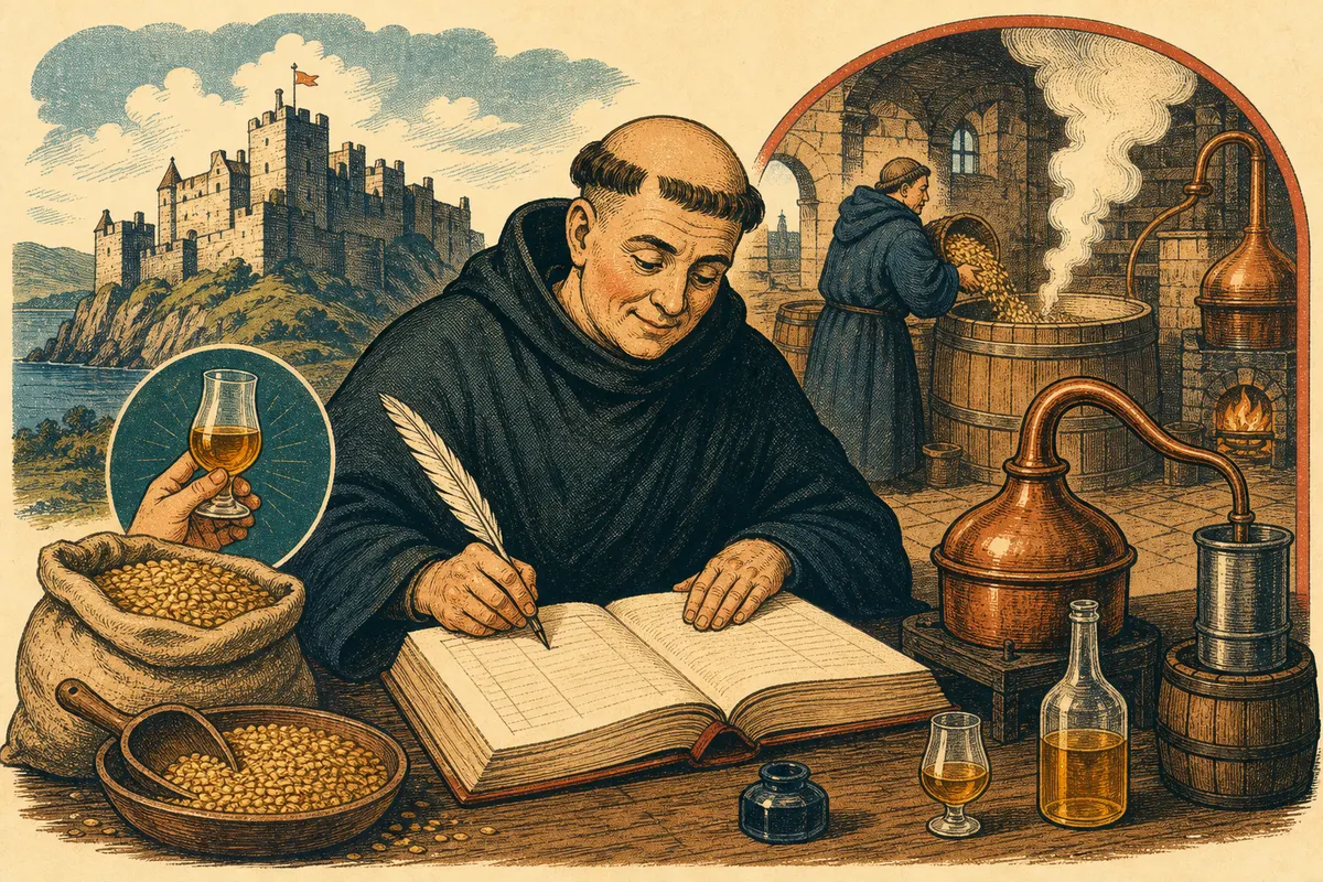 The Monk, the Malt, and the First Written Record of Scotch Whisky