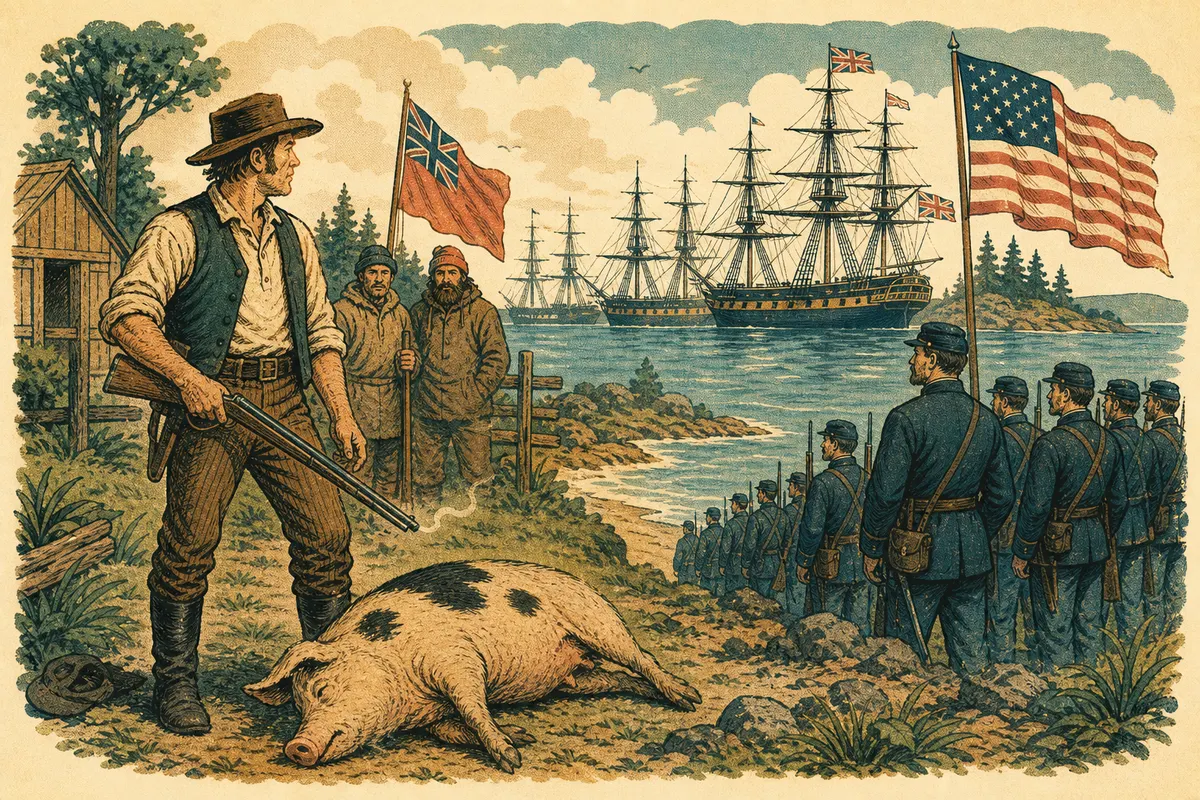 The Pig War and the Eclipse That Fixed History