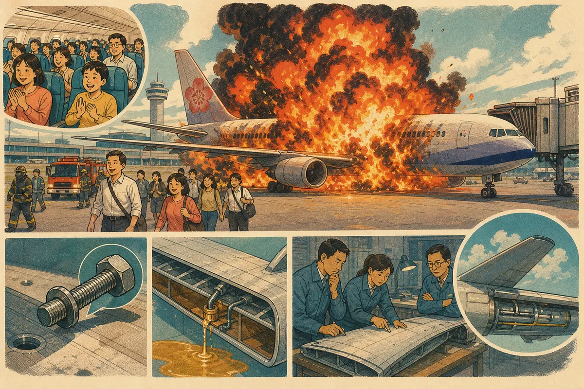 The Plane That Exploded After Landing (and Everyone Survived)