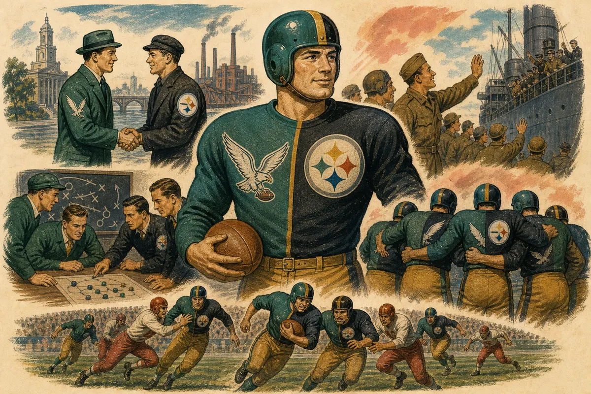 The Steagles: When Two NFL Rivals Merged Into One Wartime Team