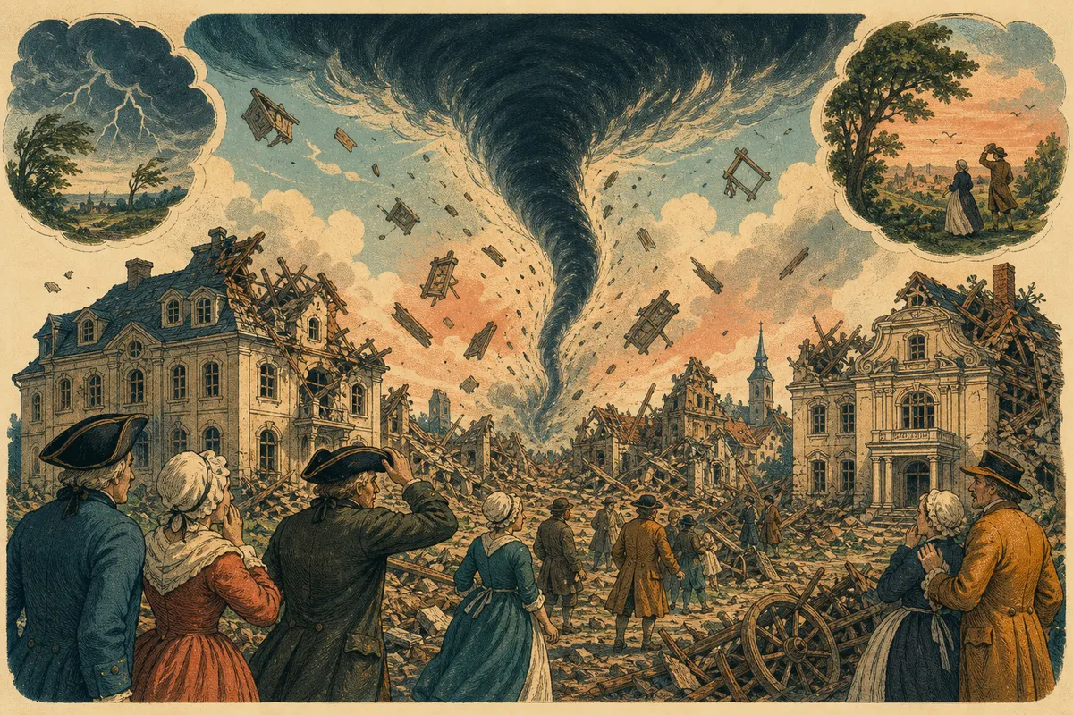 The Tornado That Erased Mansions and the Wax Cylinder That Caught History