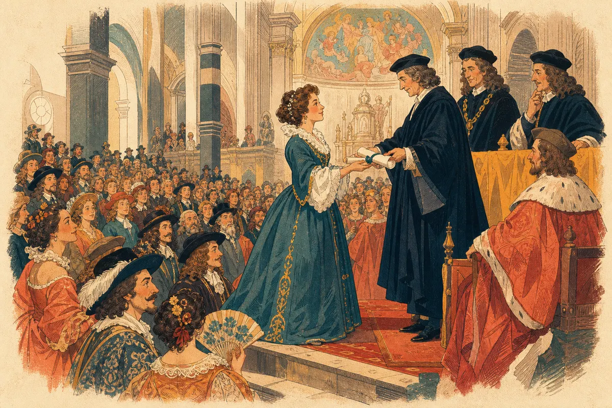 The Woman Who Made History in a Cathedral Full of Witnesses