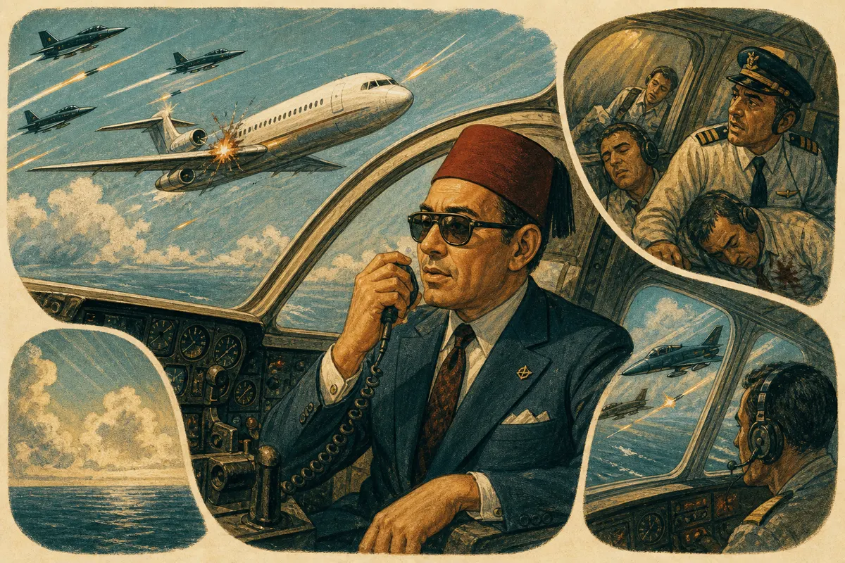 When Morocco's Air Force Attacked Their King and He Talked Them Down
